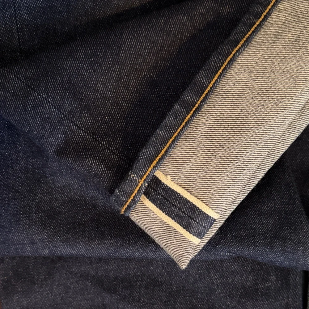 NWOT Levi’s Japanese Selvedge High Rise Column Women's Jeans - Dark Wash 30/27 - Picture 15 of 15